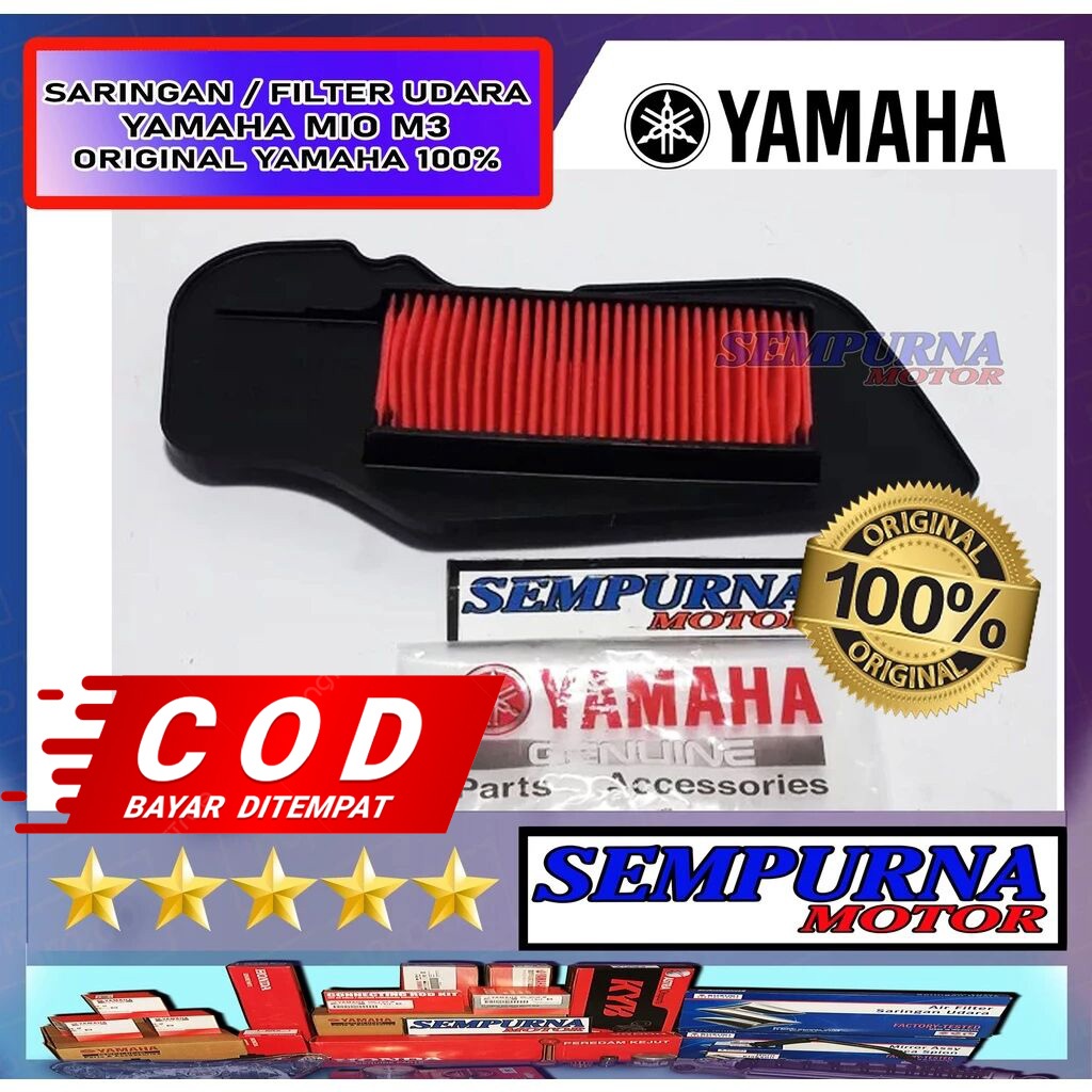 2PHE445000 Filter Udara Mio M3 100% Original Yamaha