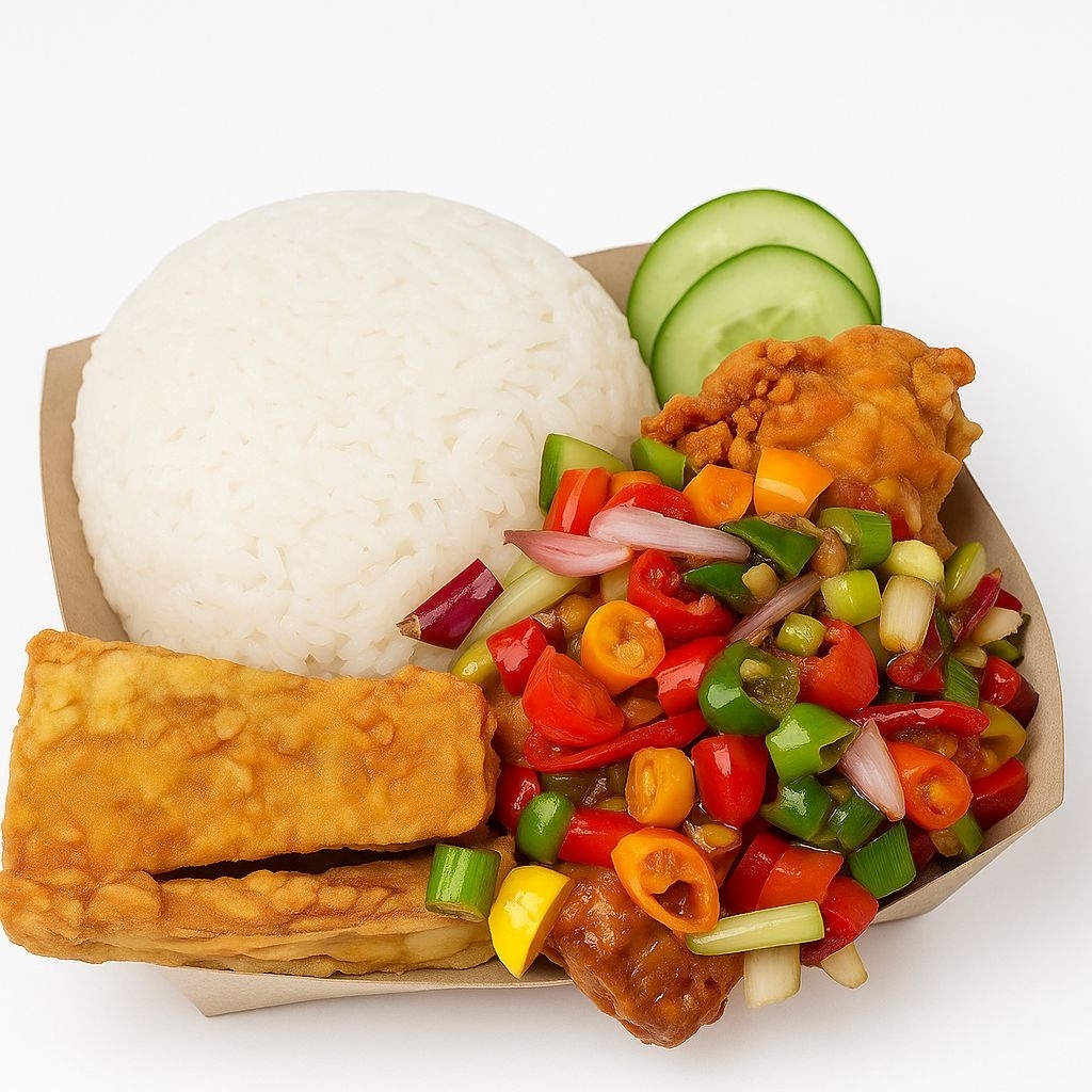 

[MAKANAN HALAL]|MOMMY FALISHA|AYAM CRISPY SAMBAL MATTAH|PENGIRIMAN INSTANT|