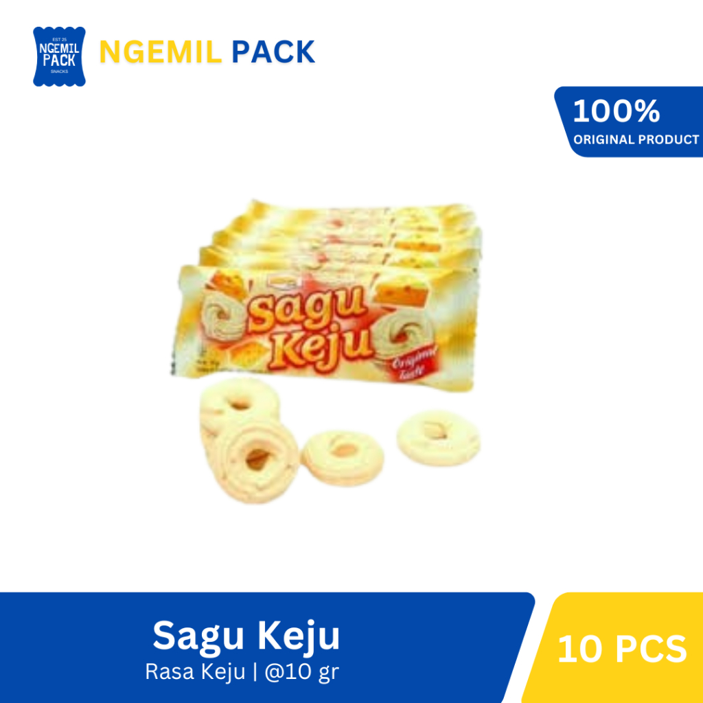 

Happy Time Sagu Keju Isi 10pcs @10Gr