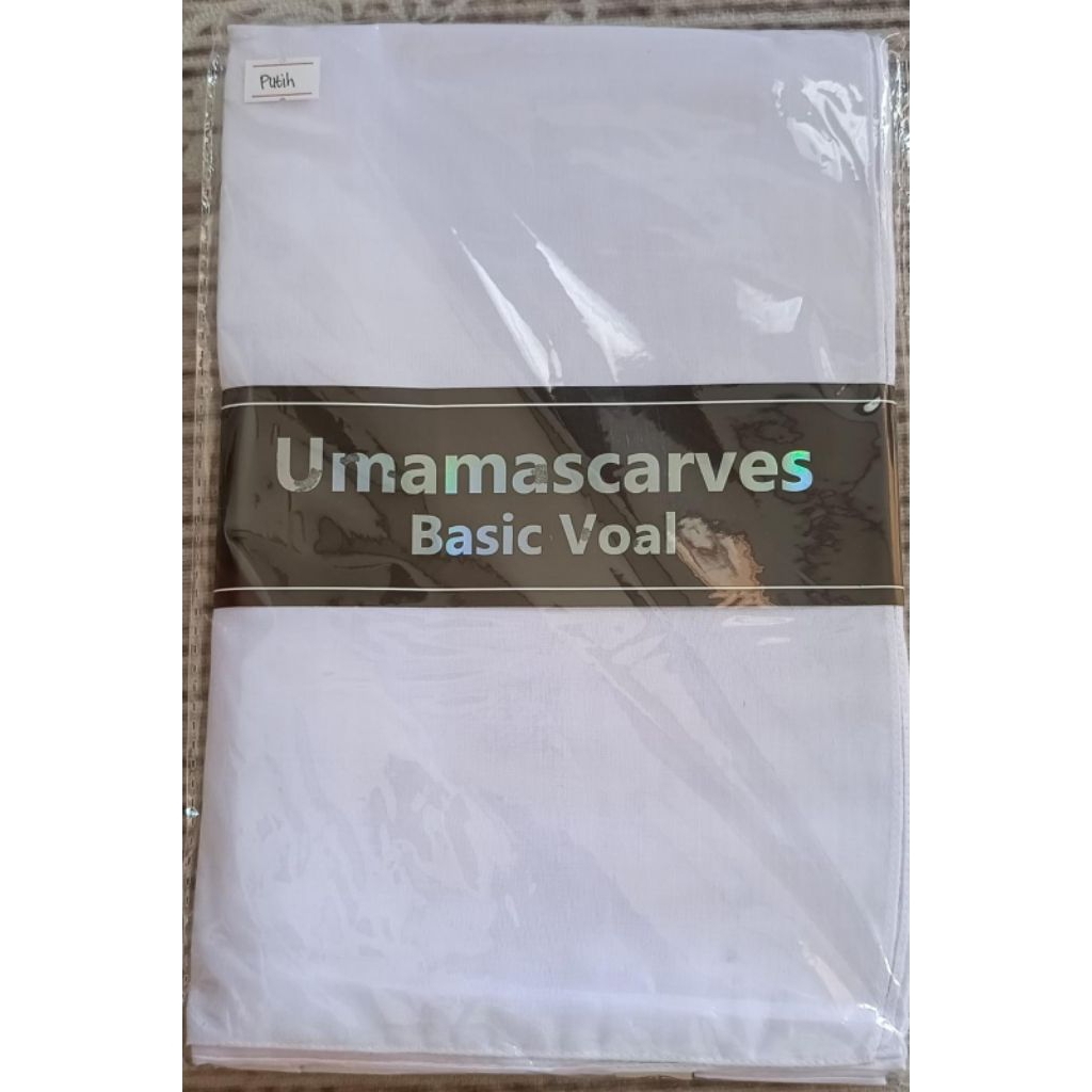 Hijab Segiempat Umama Basic Voal / Segiempat Umama Scarf / Hijab sekolah / Hijab ngantor