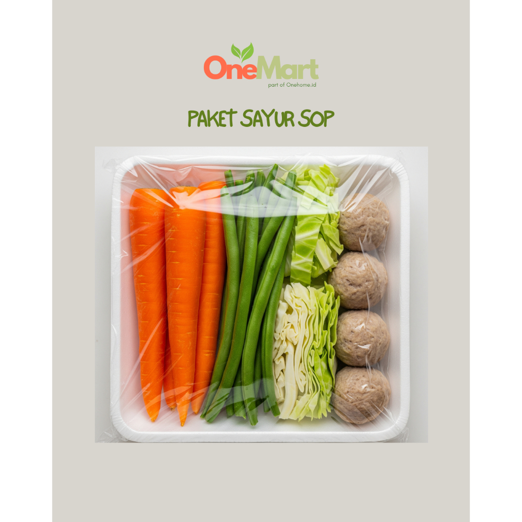 

OneMart - Paket Sayur Sop Instan Siap Masak