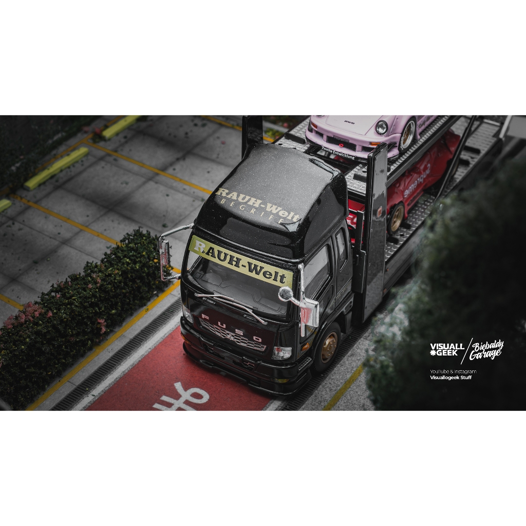 GCD Mitsubishi Fuso Fighter Double Deck Tow Truck RWB