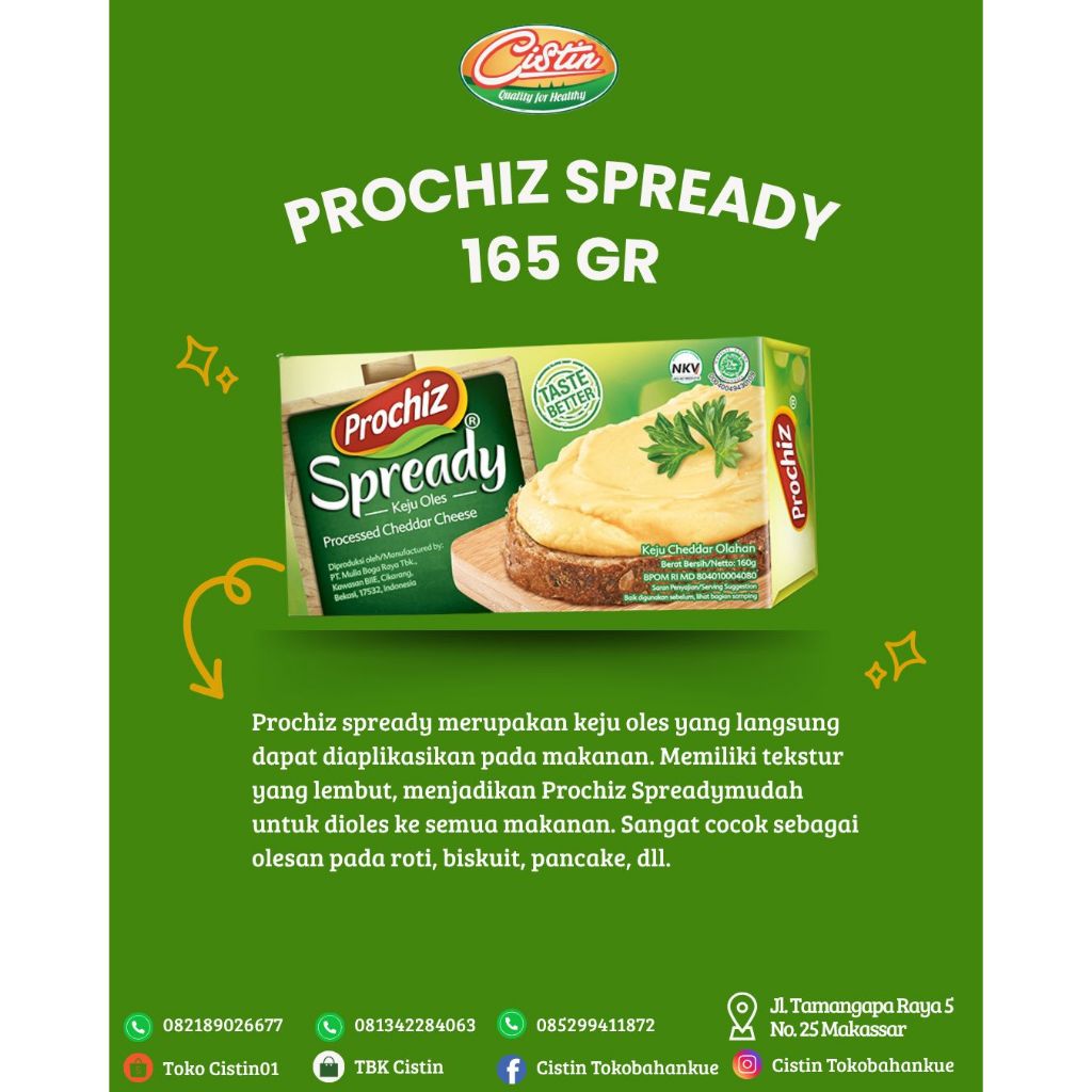 

KEJU OLES PROCHIZ SPREADY 165 GR
