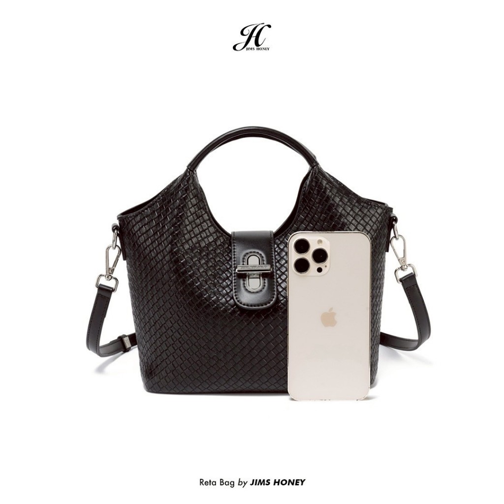 JIMS HONEY RETA BAG Tas Selempang dan Hand Bag Wanita Slingbag Cewek Jimshoney Trendy Elegan Kulit