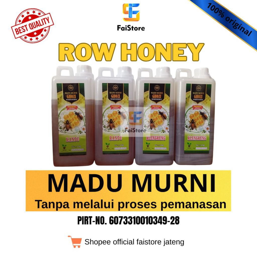 

ROW HONEY MADU MURNI GHOZI