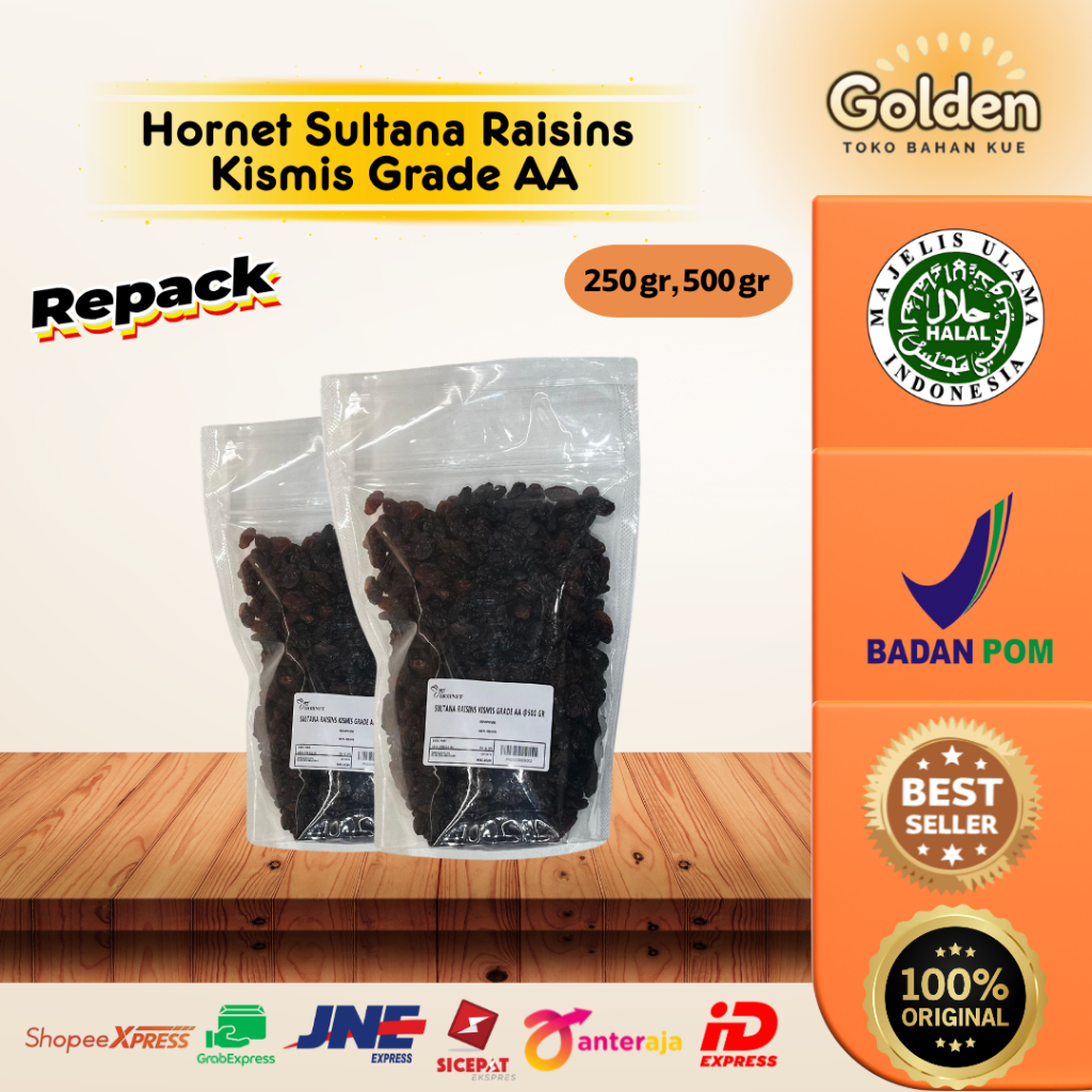 

Hornet Sultana Raisins Kismis Grade AA
