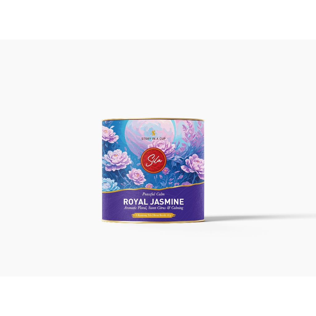 

Sila Artisan Tea - Royal Jasmine - Canister Mini - Teh Premium - White Tea