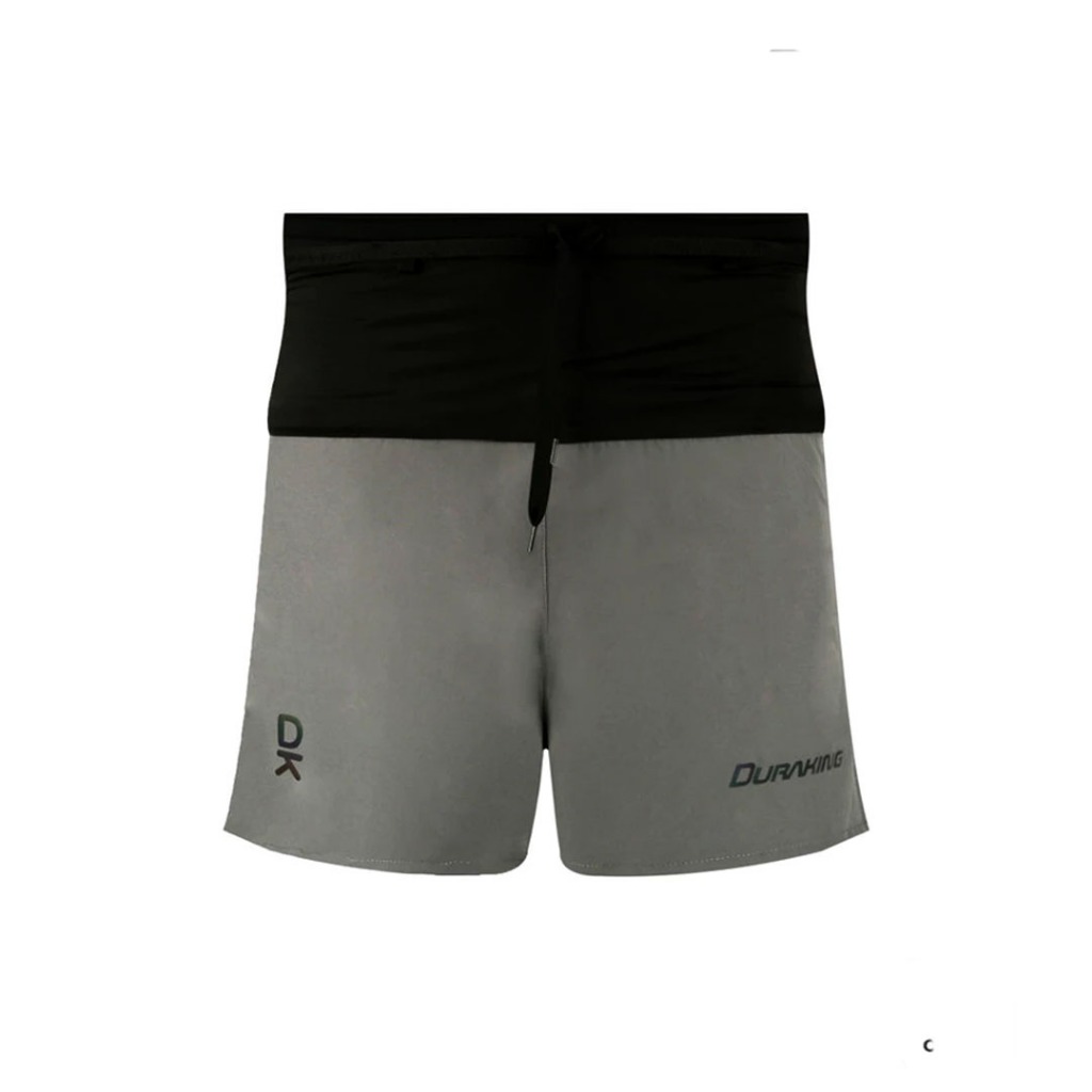 DURAKING Celana Lari Pria Aerotrack Man Grey Running Short