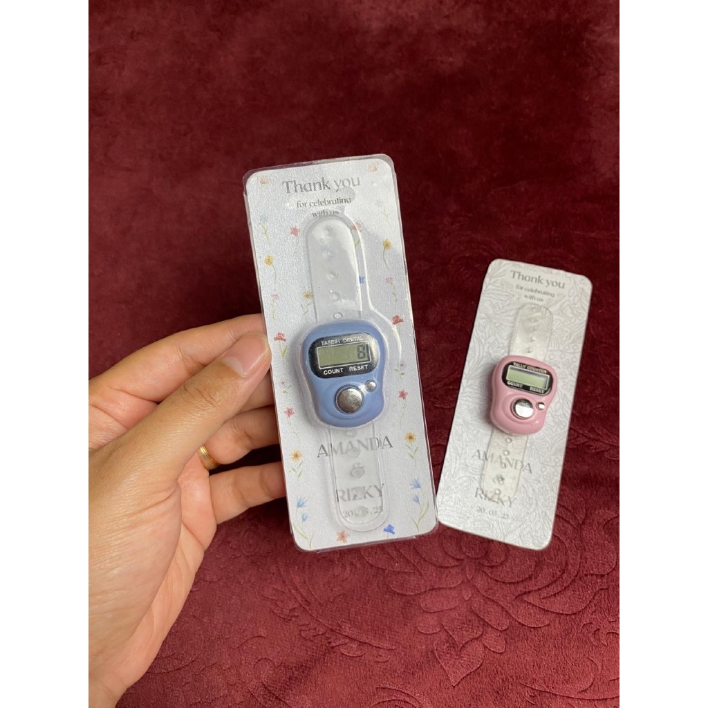 Souvenir Tasbih Digital Packing Mika | Pernikahan Tasyakuran Pengajian | Wedding Souvenir Digital Ta
