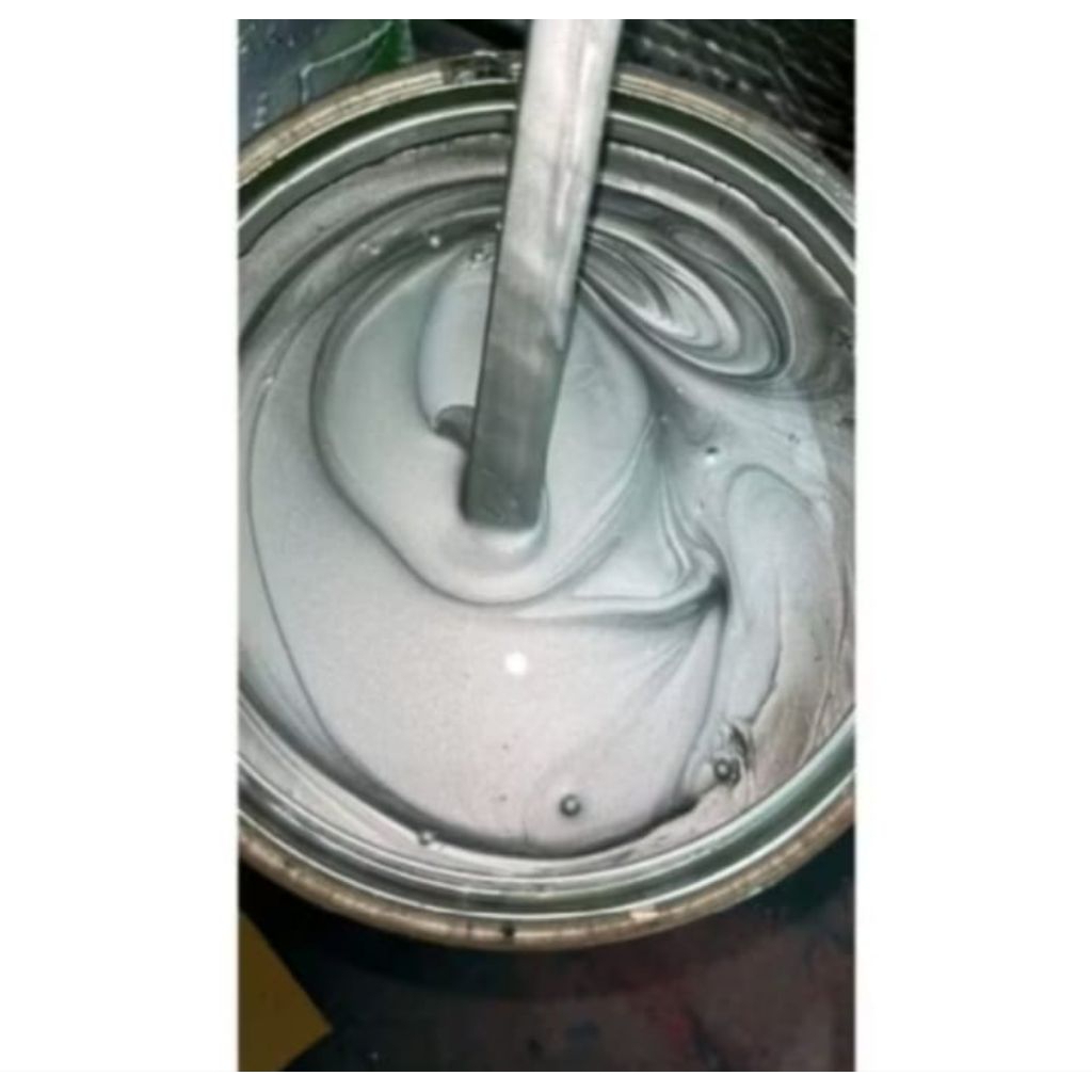 Cat Silver Metalik PU Mobil Motor