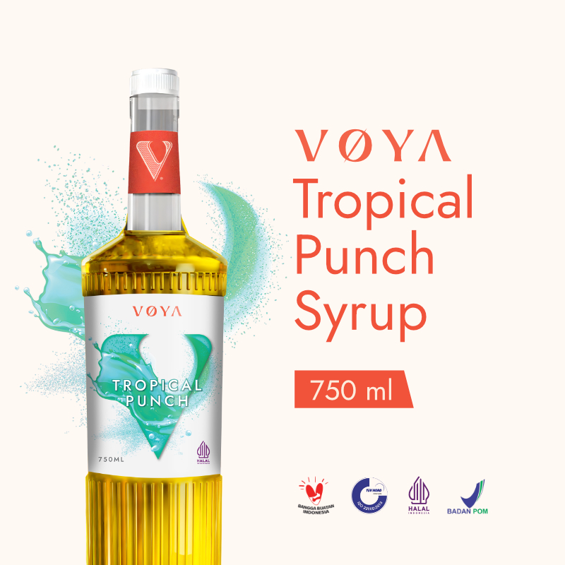 

VOYA Premium Flavoured Tropical Punch Syrup Signature Series 750 ML