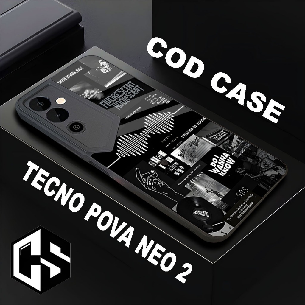 (COD 110)Softcase Glossy untuk Hp TECNO POVA NEO 2/case pova neo 2/casing pova neo 2/case Handphone