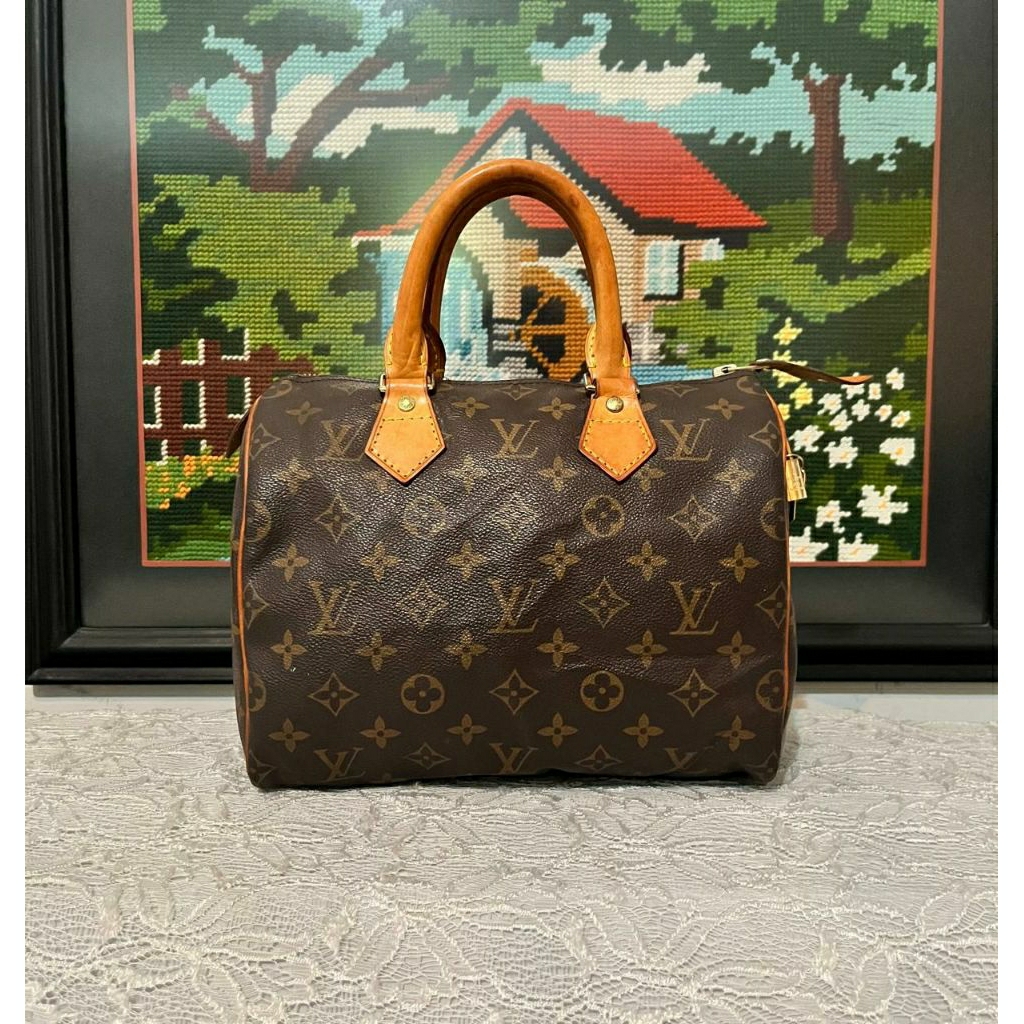 Tas Speedy Boston Louis Vuitton LV 25 - Original Authentic