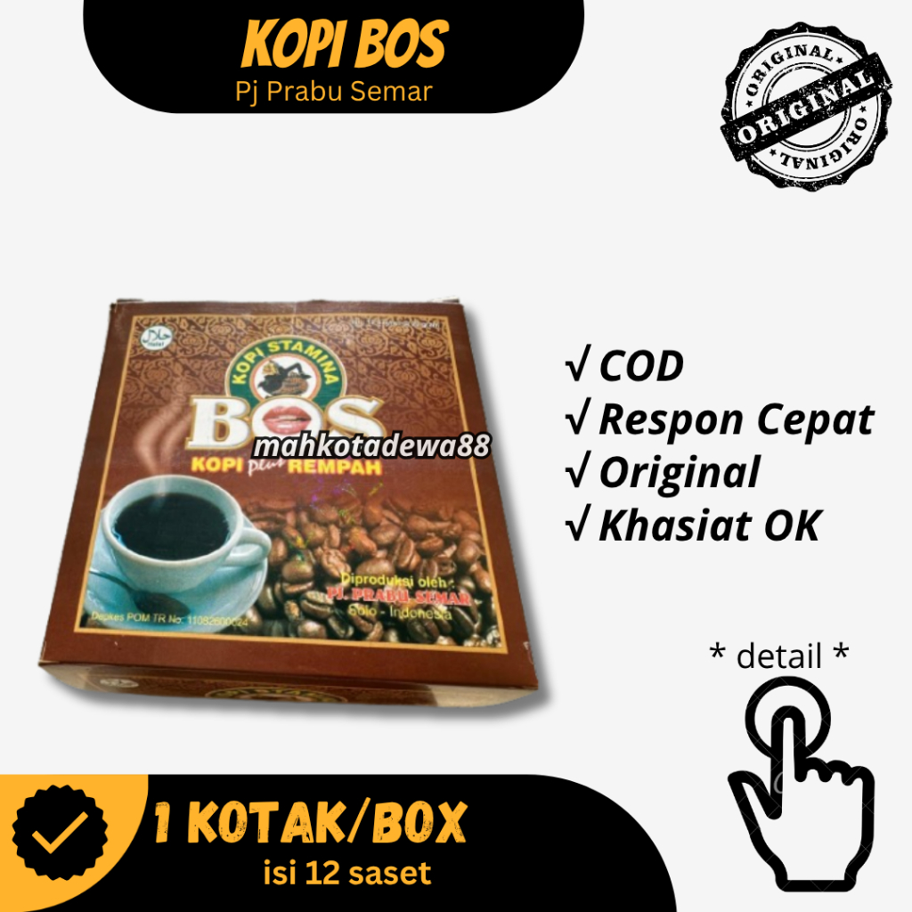 

KOPI BOS ORIGINAL 1 BOX