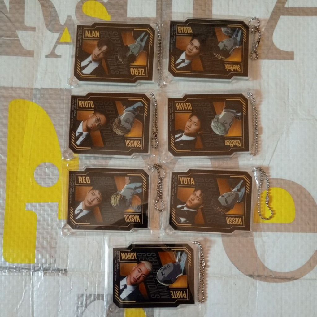 GENERATIONS from Exile Tribe Battle of Tokyo keychain