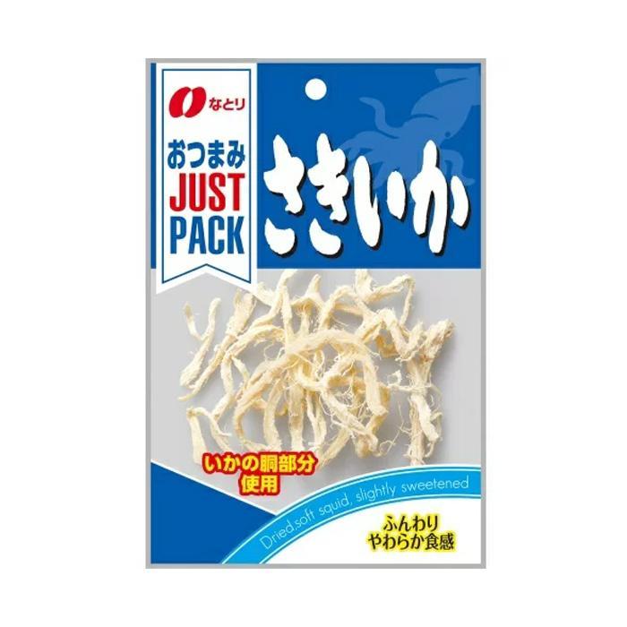 

Natori Just Pack Saki Ika / Shredded & Dried Squid / Cumi Snack 18 GR