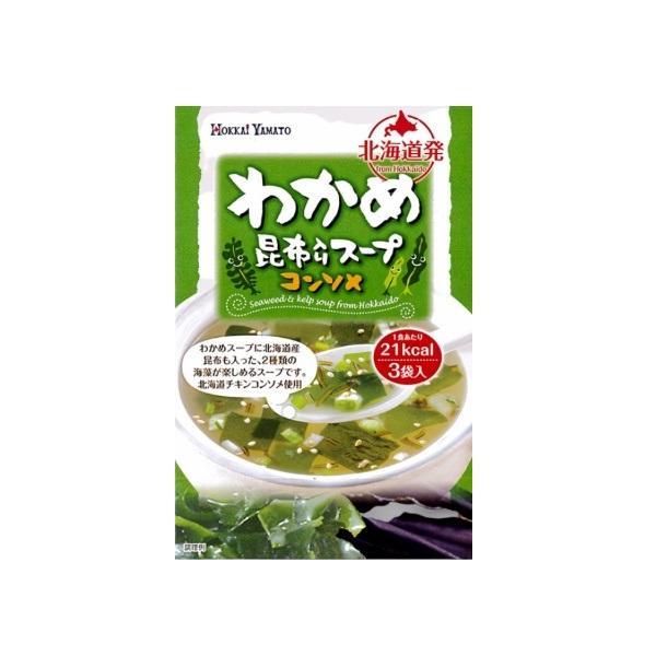 

Hokkai Yamato Wakame Kombu Iri Soup / Soup 21 Gr