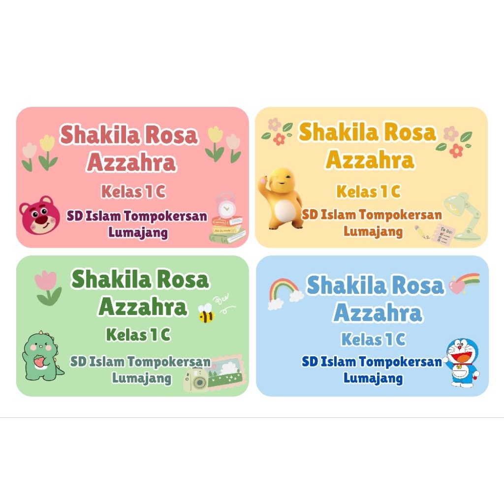 

Stiker Nama Untuk Anak Sekolah Bahan Anti Air