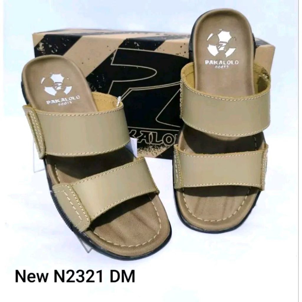 Sandal Pria Pakalolo N2321original Sandal Kulit Casual pria