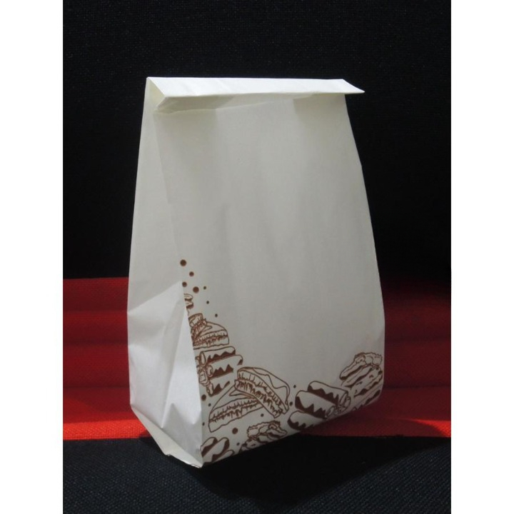 

Kantong Kertas Putih Motif Isi 100 Pcs Paper Bag White Motif Batik Paperbag Makanan Snack Tas Cemilan