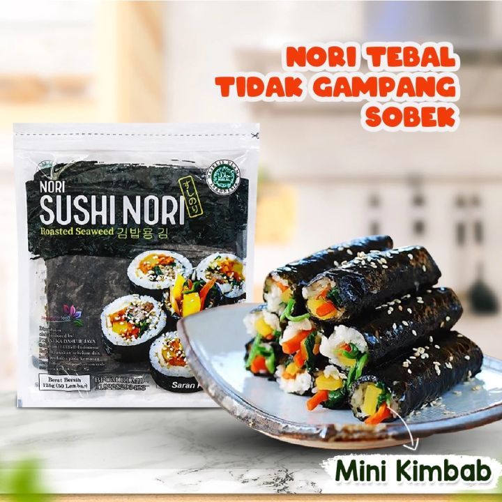 

Sushi Nori Isi 5 lembar Halal