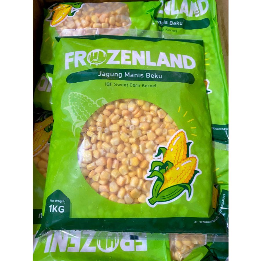 

Frozenland Corn Kernel, Jagung Manis Pipil 1kg