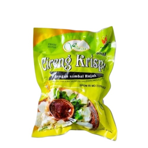 

Rujak Cireng Crispy merk Shaza