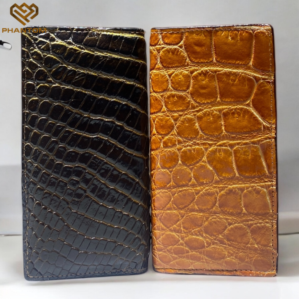 DOMPET PANJANG KULIT BUAYA ASLI  -  DOMPET PASPOR KULIT BUAYA  -  DOMPET KULIT BUAYA PANJANG PREMIUM