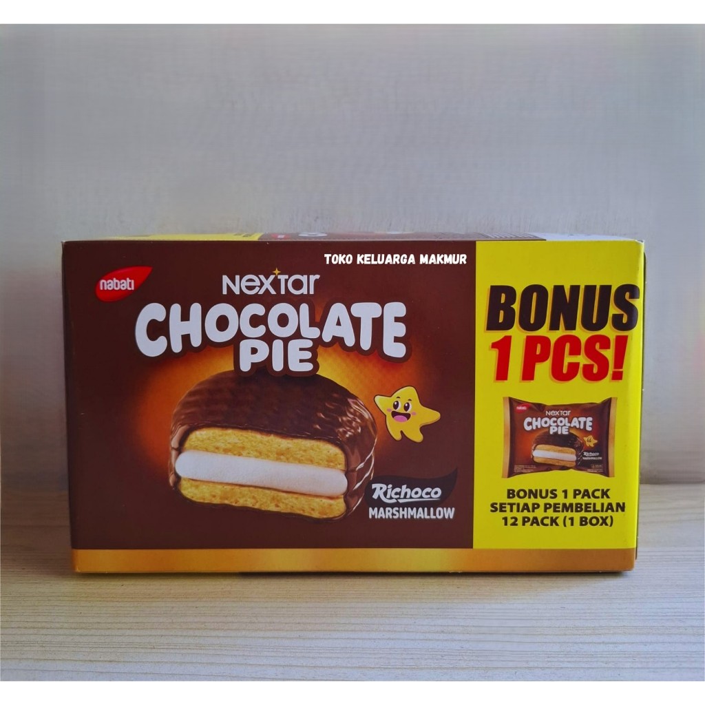 

NABATI NEXTAR CHOCOLATE PIE ISI 12 PACK