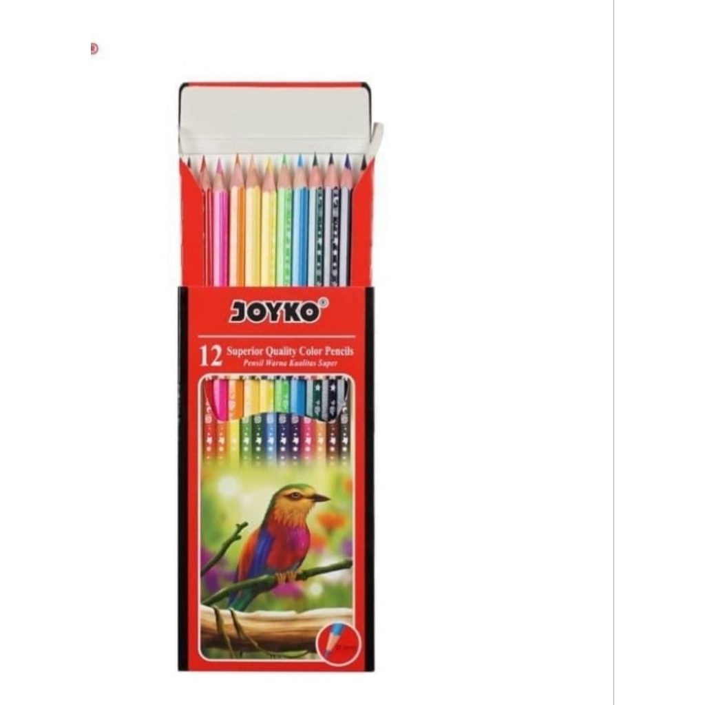 

Pensil Warna Joyko Superior Quality Color Pensils Isi 12