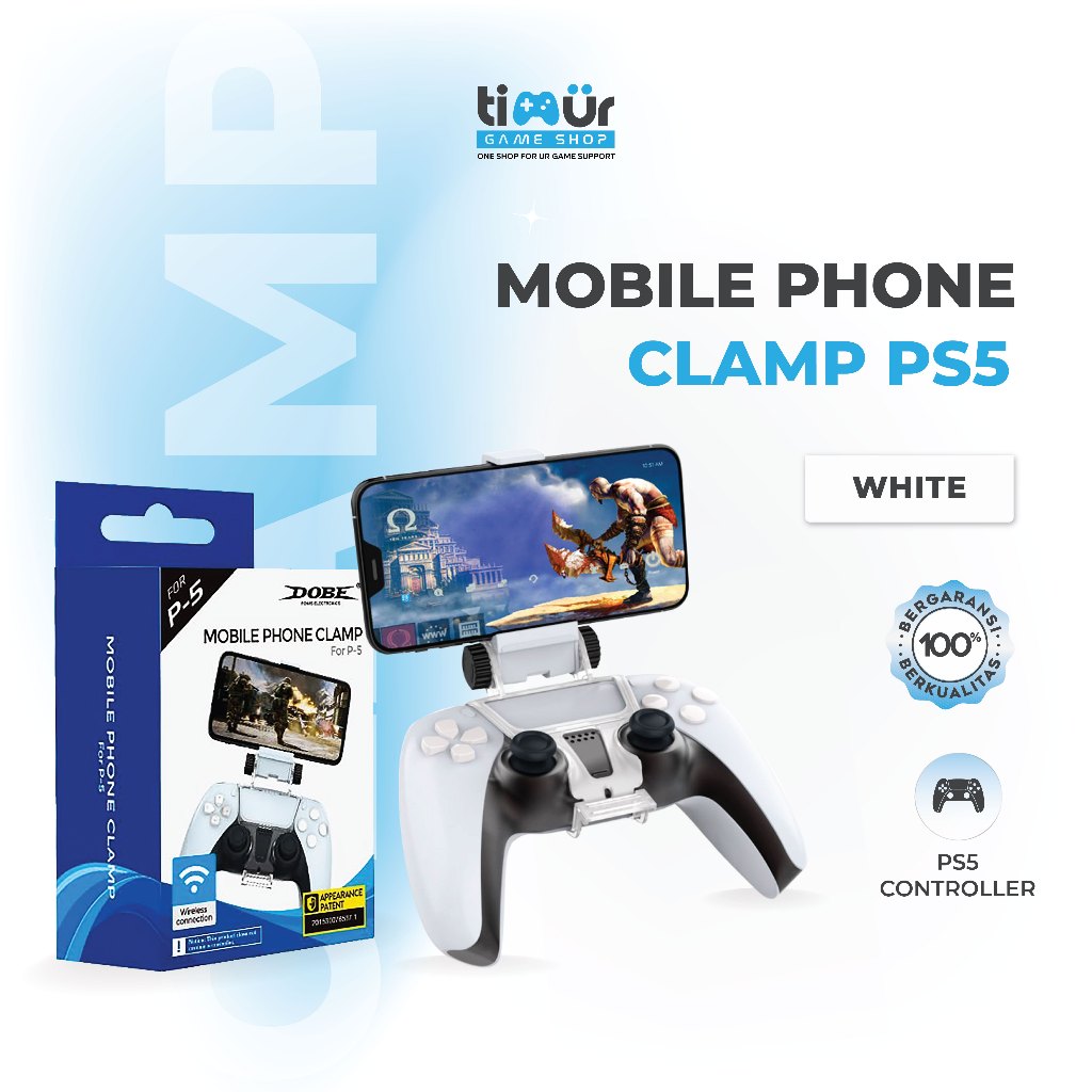 Mobile Clamp Game Klip Holder HP Android IOS Stik Stick Controller PS5