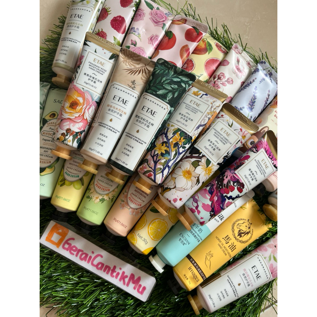 (FLASH SALE) HAND CREAM MINIPINK SADOER ETAE GOATMILK HORSE OIL