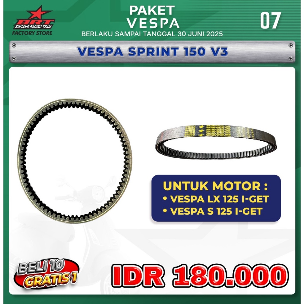 V-BELT VESPA BRT