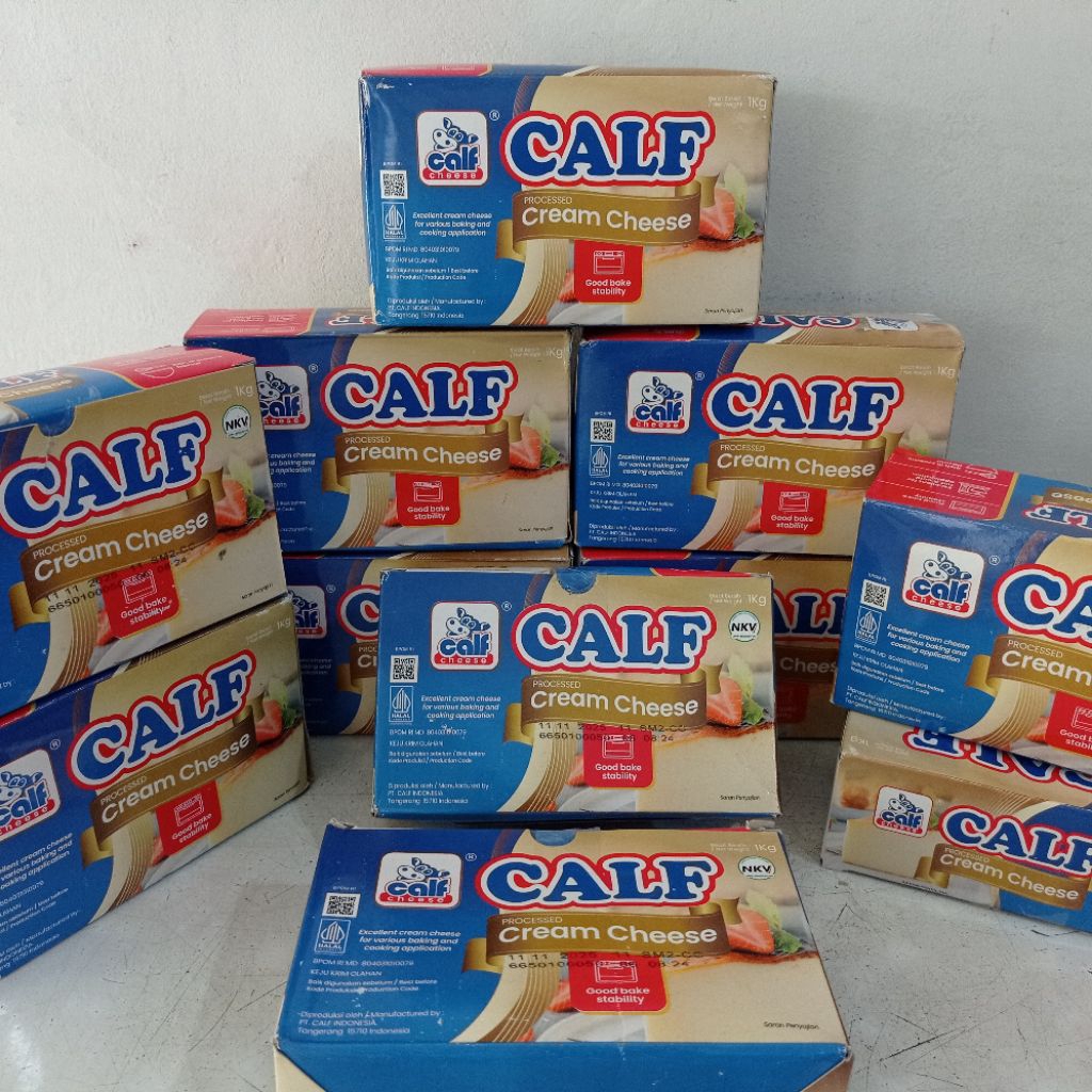 Calf cream cheese 1 kg | calf cream cheese | cream cheese | keju krim | krim keju
