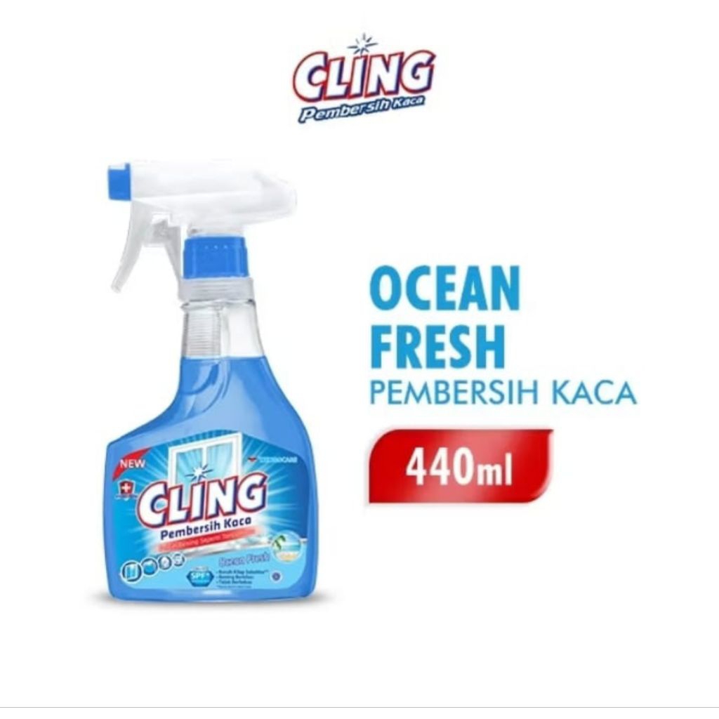 CLING PEMBERSIH KACA 440ML