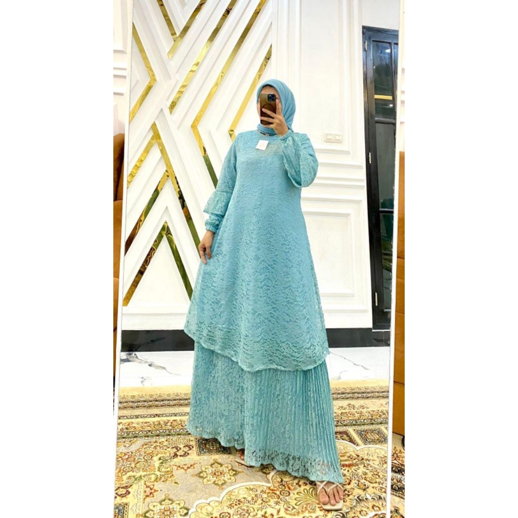 gamis Brukat Malaysia / gamis Brokat prisket / gamis Malaysia Brukat jumbo / gamis Brukat seragaman/