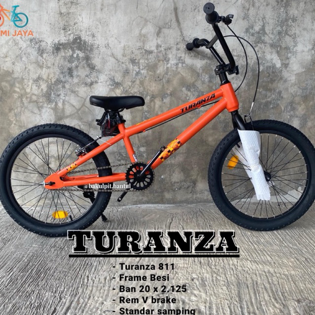 ( Khusus Cargo ) Sepeda Anak cowok Bmx ring 20 turanza TZ 811 ban 2.125 | Sepeda BMX Turanza TZ 811 