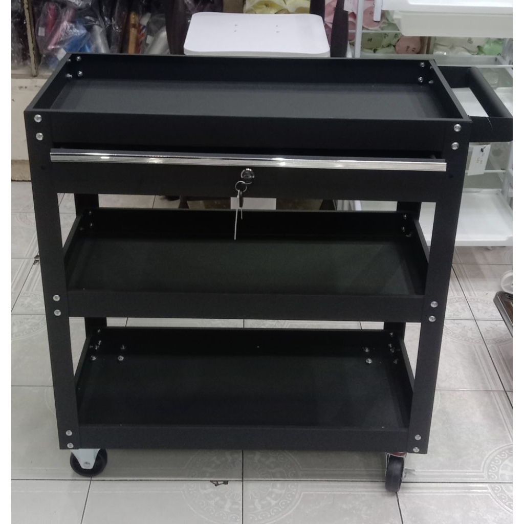 Rak troley Barbershop besi