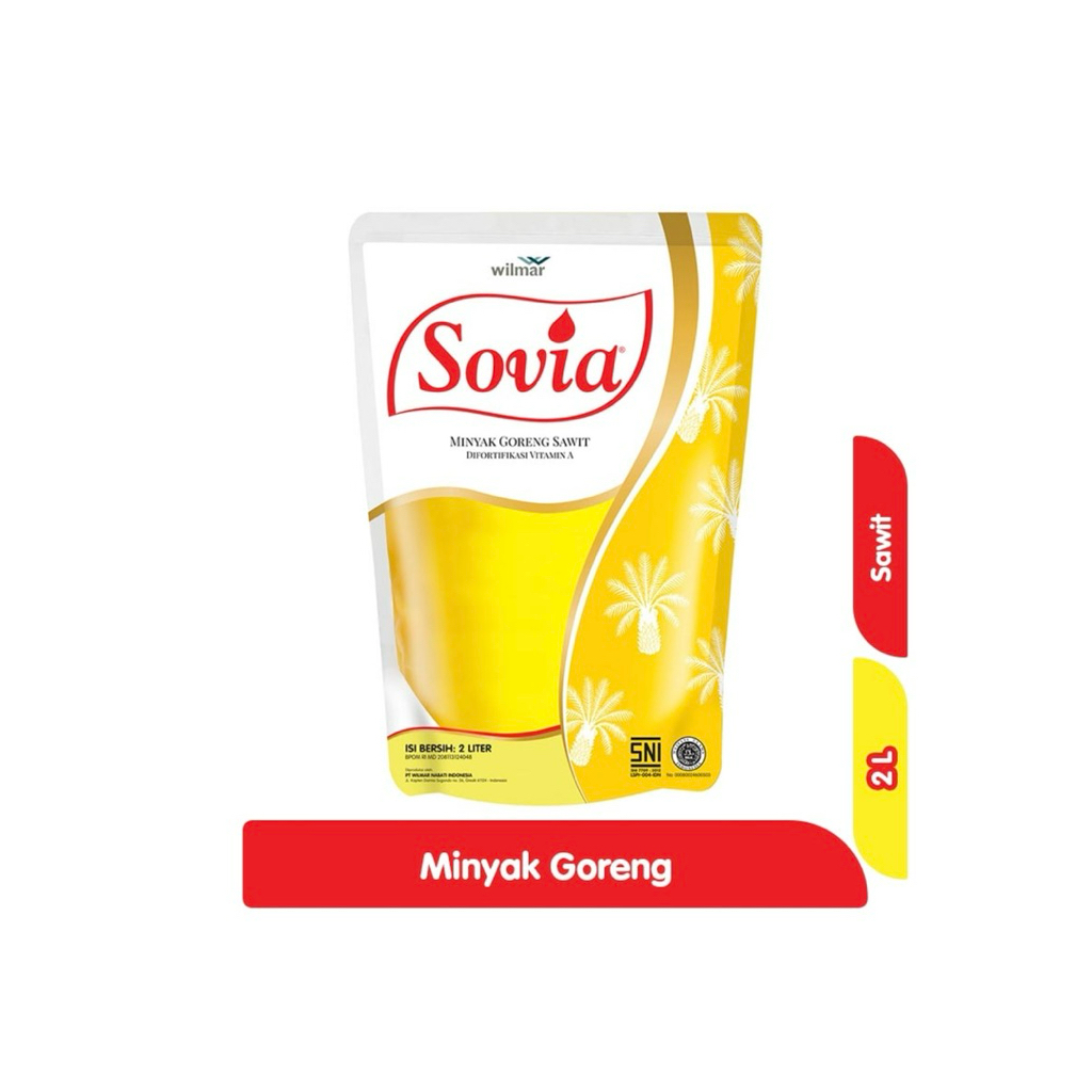 

MINYAK GORENG SOVIA POUCH 2 LITER