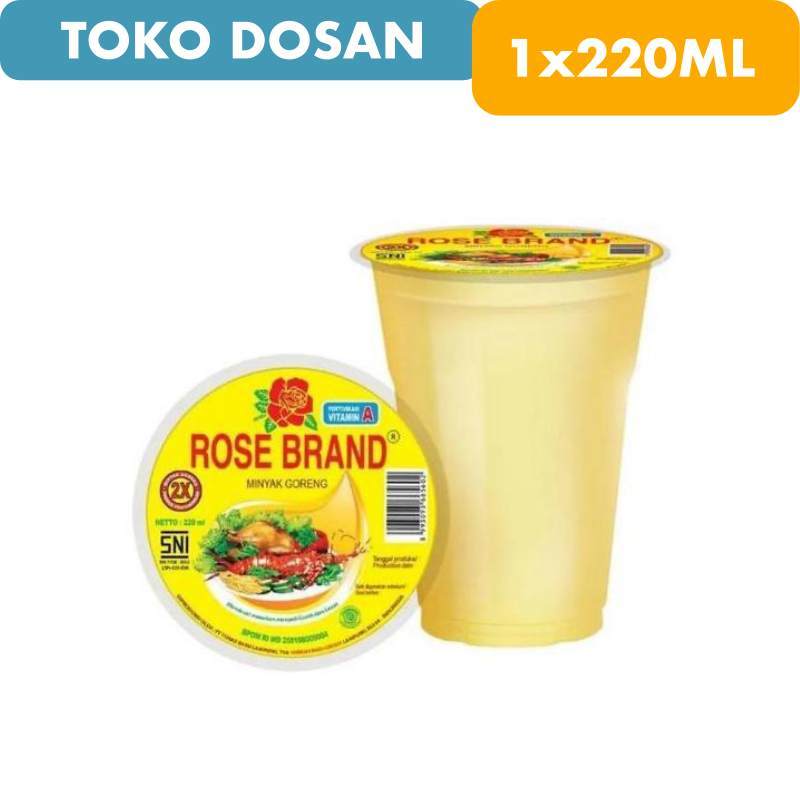 

Minyak Goreng Cup ROSE BRAND Gelas 220ml EXP 2027 [Tanpa min pembelian]