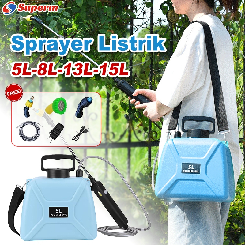 Semprotan Elektrik Penyemprot elektrik isi ulang Sprayer Tools Semprotan Type 5/8/13/15 Liter