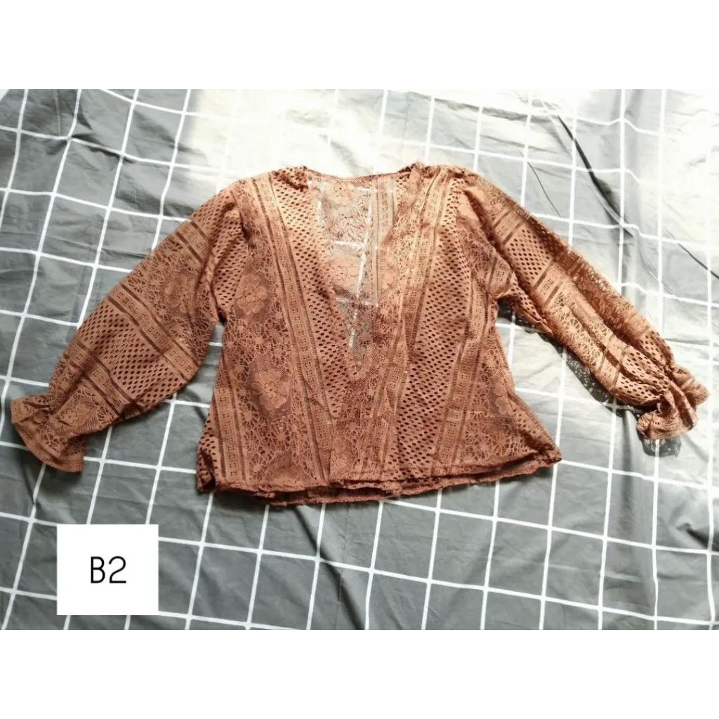 OUTER CARDIGAN BRUKAT WANITA