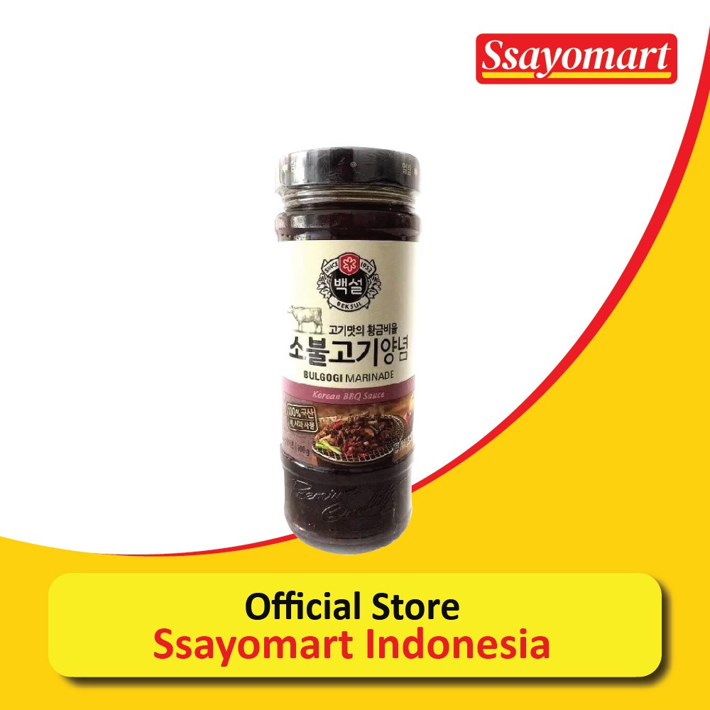 

CJ KOREAN BBQ SAUCE (BULGOGI MARINADE) 500g