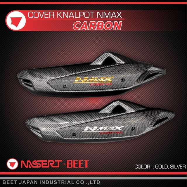 Cover Knalpot NMAX Carbon Nassert Beet