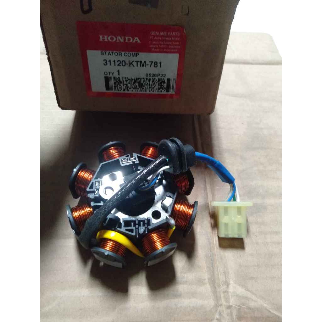 Spool Spul Spol Stator Comp SUPRA X 125 INJEKSI 2009-2013 (31120-KTM-781) ORIGINAL