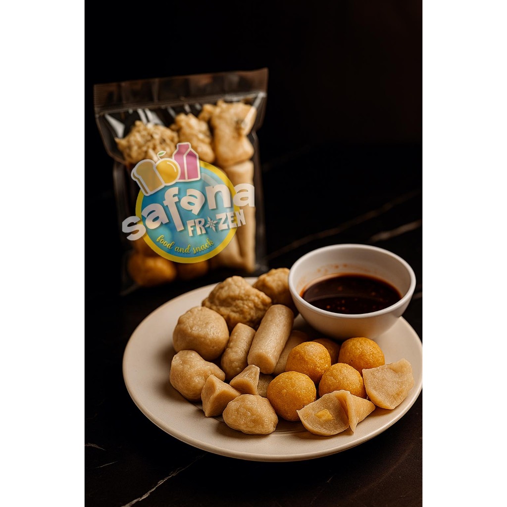 

Pempek Frozen Mix – Lengkap Isi Kapal Selam, Lenjer, Adaan + Cuko Asli | Siap Goreng