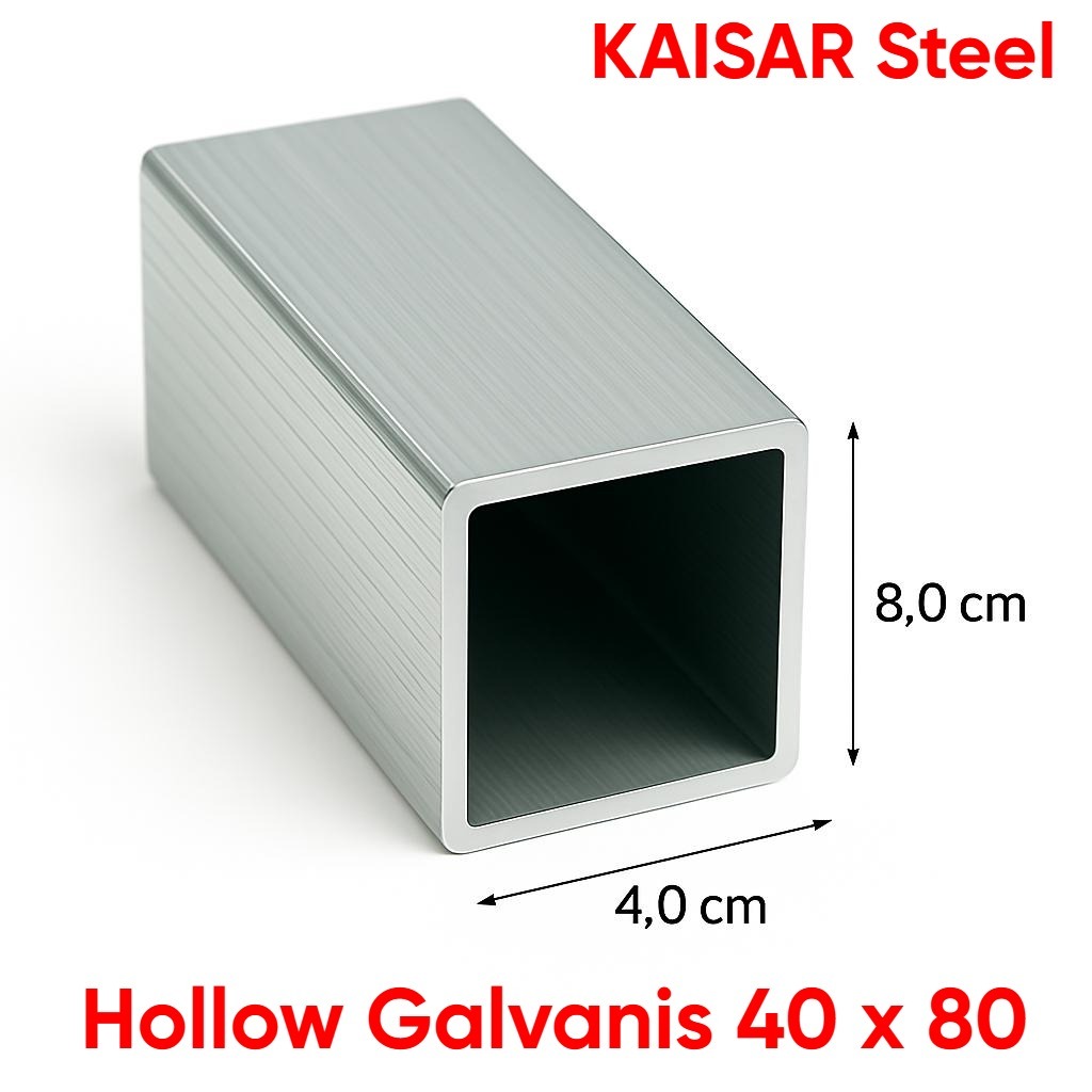 Besi Hollow Galvanis 40 x 80