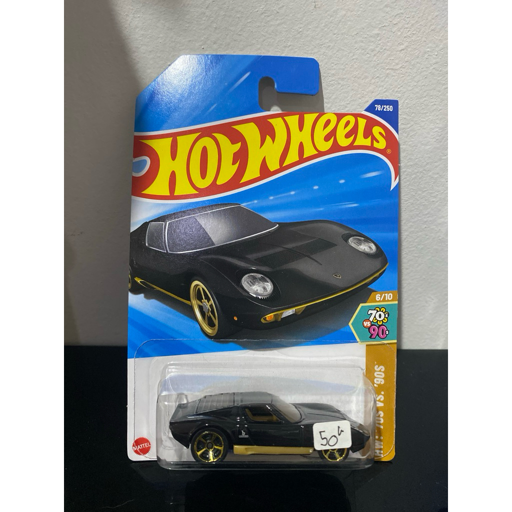 Hotwheels 71 Lamborghini Miura SV