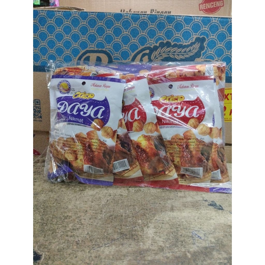 

DAYA crips snack kentang bentuk siput