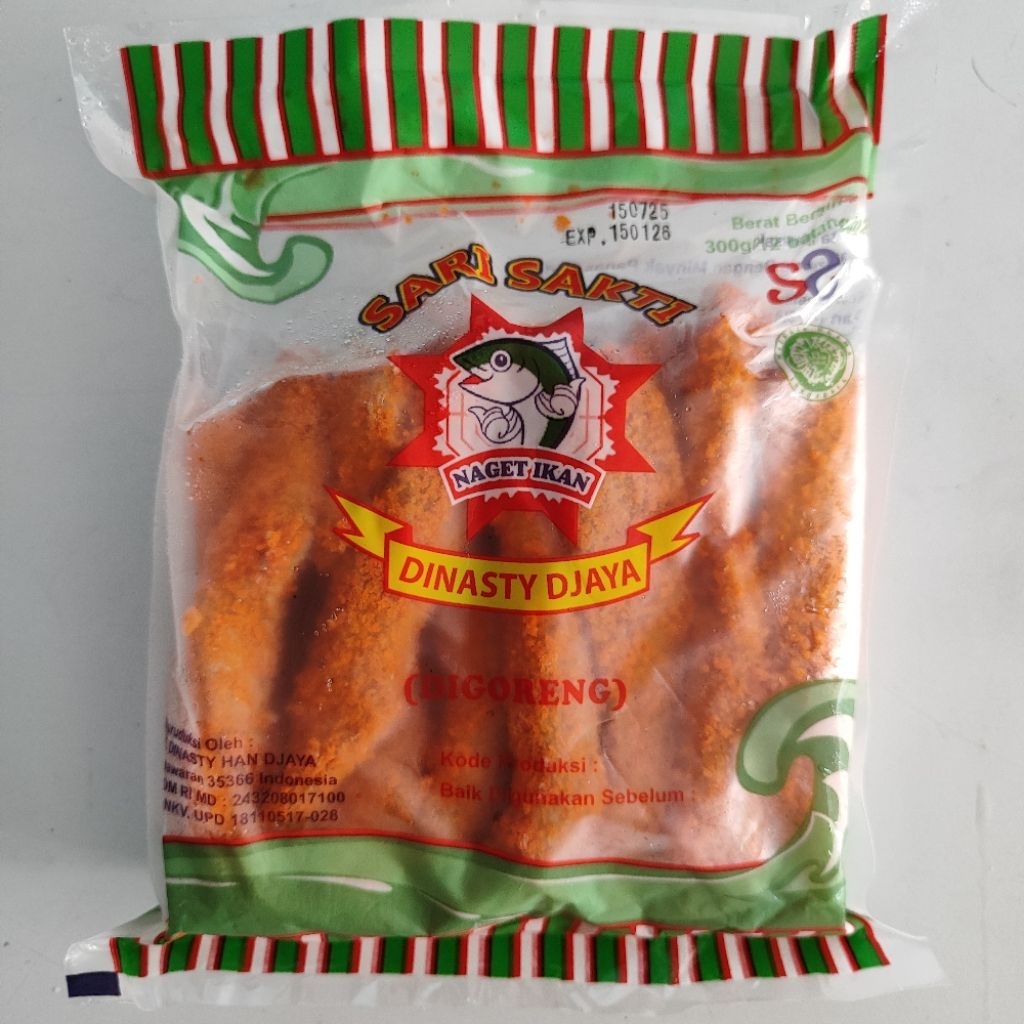 

Naget Ikan Sari Sakti 300g Isi 12